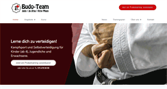 Desktop Screenshot of budo-team.ch