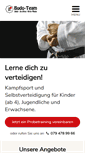 Mobile Screenshot of budo-team.ch